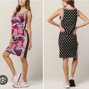 Adidas pineapple dress medium